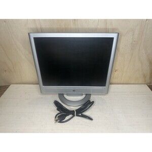 HP VS15 15" LCD VGA Monitor With Built In Speakers Gaming Retro Monitor